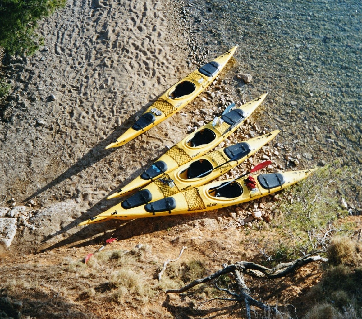 Paddeln 2003 in Kroatien